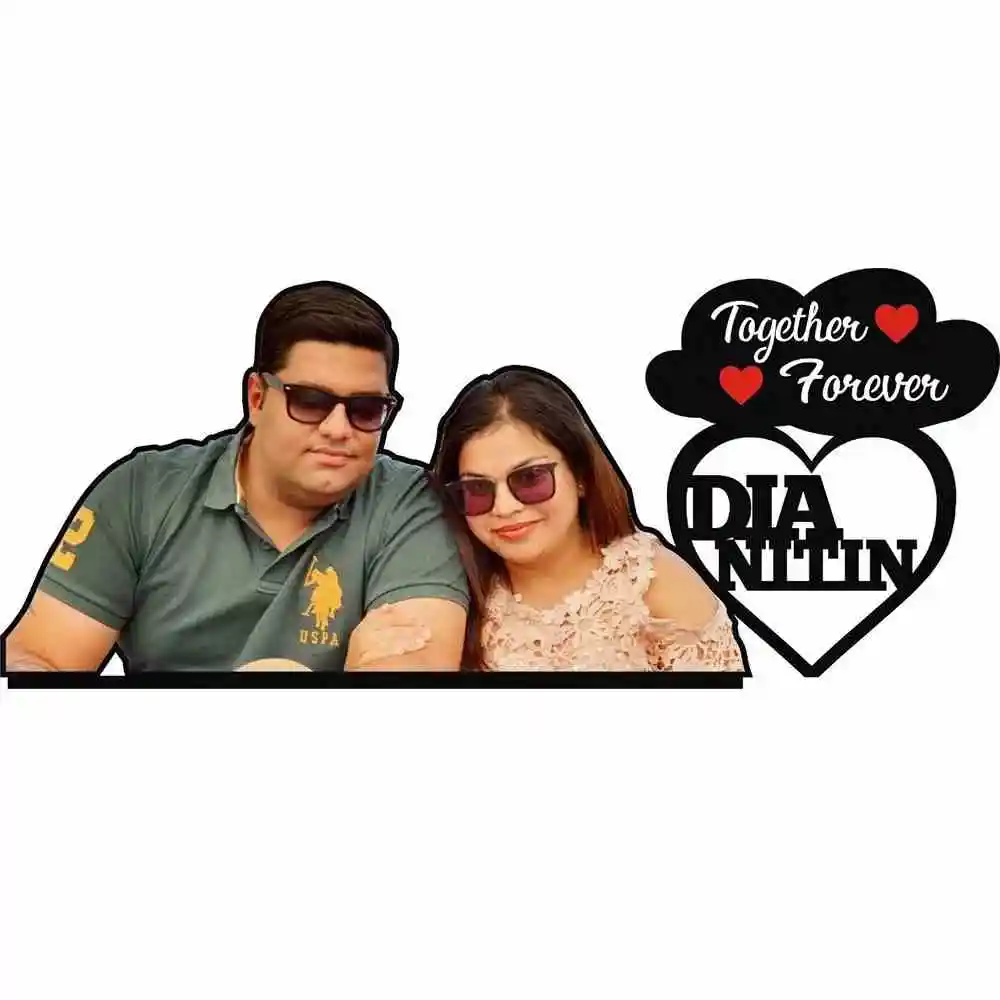 Buy MDF Cut Out Valentine's Day Frame Online